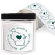 Love from My State Round Address Labels Image 2 of 2